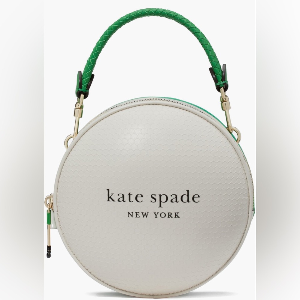 🔥 SALE !!!!!! KATE SPADE NEW YORK TEE TIME TEXTURED CROSSBODY BAG - NWT - Picture 4 of 4